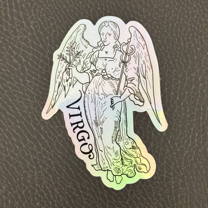 Pegatina Zodiaco Virgo para venta al por mayor de Fount Paper
