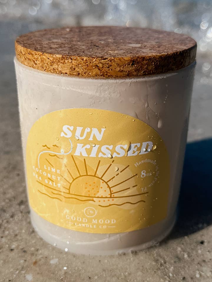 Sun Kissed Candle for wholesale by Good Mood Candle Co