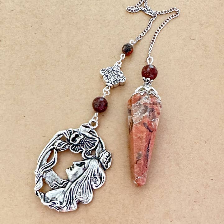 Glorious Healing Crystals - Vendita all'ingrosso Attrezzatura per meditazione - Pendolo Rosophia Azeztulite, Sophia dea della saggezza