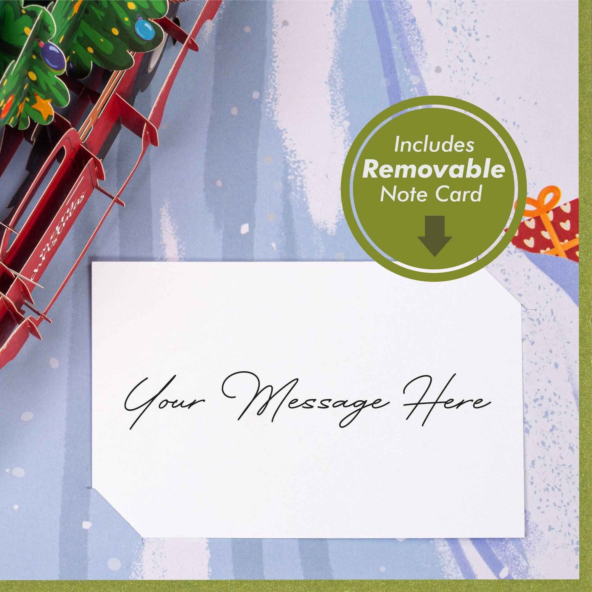 Paper Love - Wholesale Christmas Card - Christmas Car Pop Up Card7