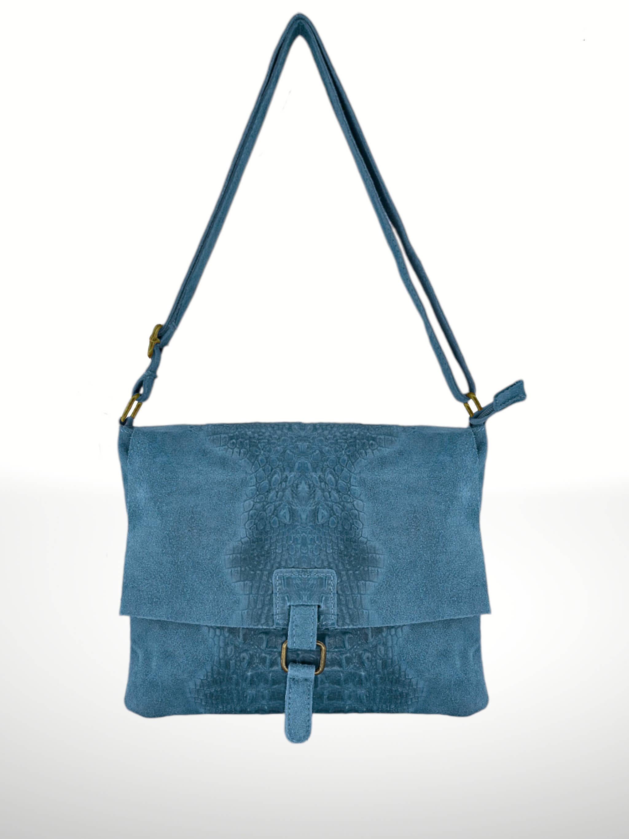 ITALIAN'S LEATHER - Vendita all'ingrosso Borsa a tracolla - Donna - Tracolla in pelle scamosciata Adina 1900335