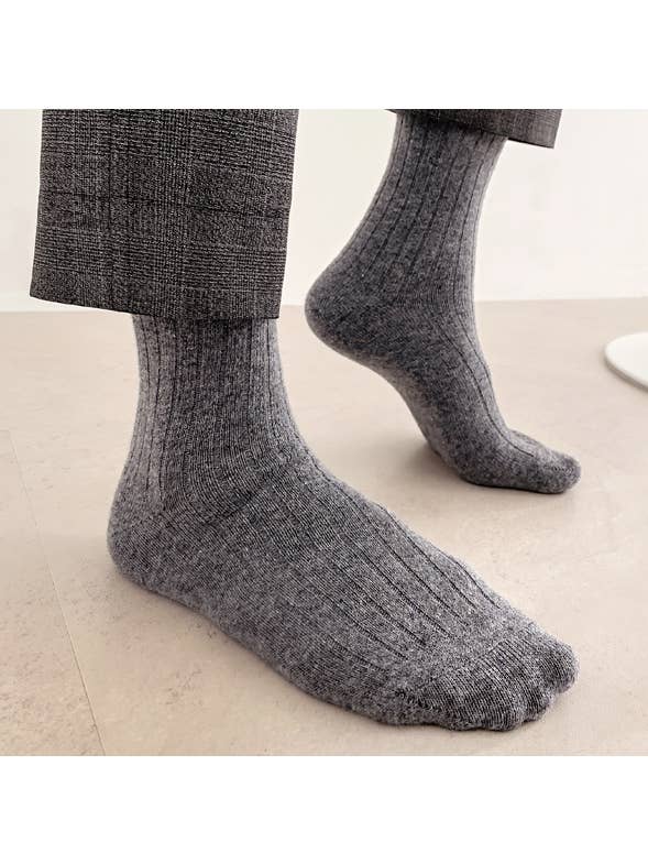 Comfortarians - Wholesale Socks - Men's - Men's 100% Cashmere Wool Sock, Men's Cashmere Socks