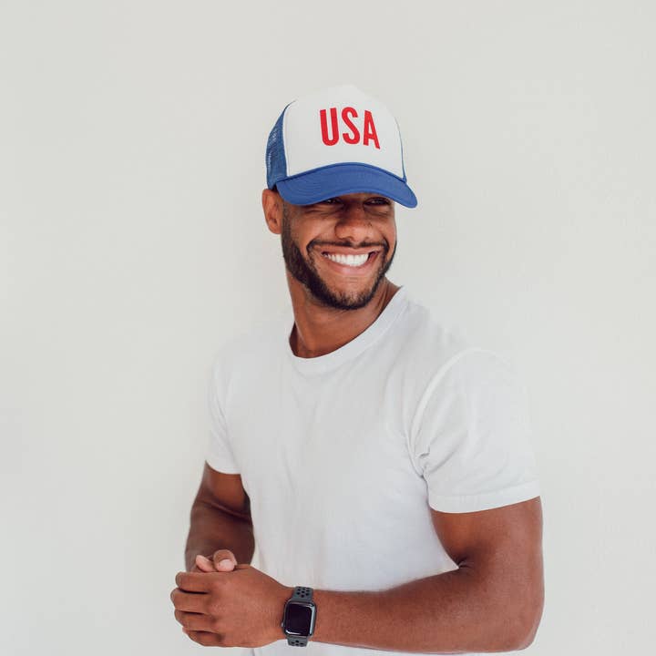 USA Foam Snapback for wholesale by Frankie Jean