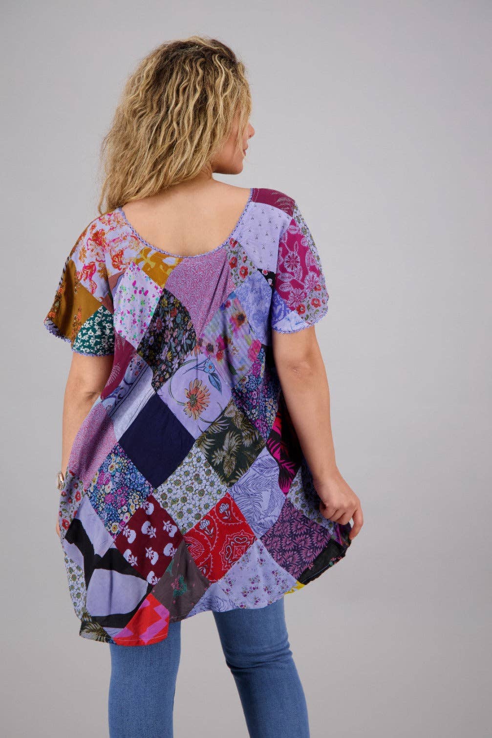 Assortiment Blouse bohème en patchwork PAT3267 en vente sur Faire11