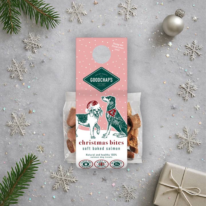 Goodchap's - Wholesale Pet Treats - Dog - Christmas Bites Tree Pack | Salmon 1