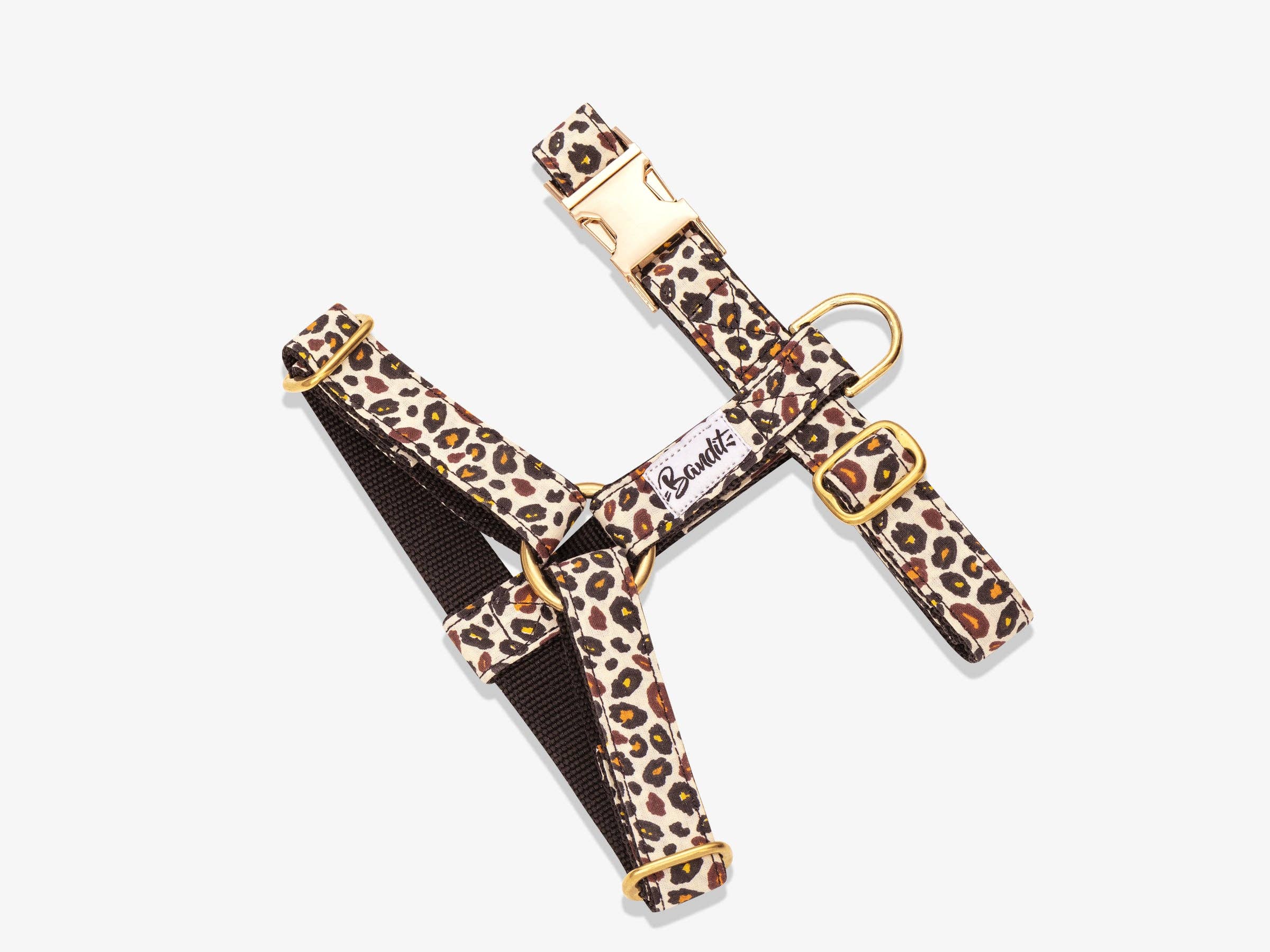 French Bandit - Wholesale Pet Harness - Dog - Leopard print dog harness