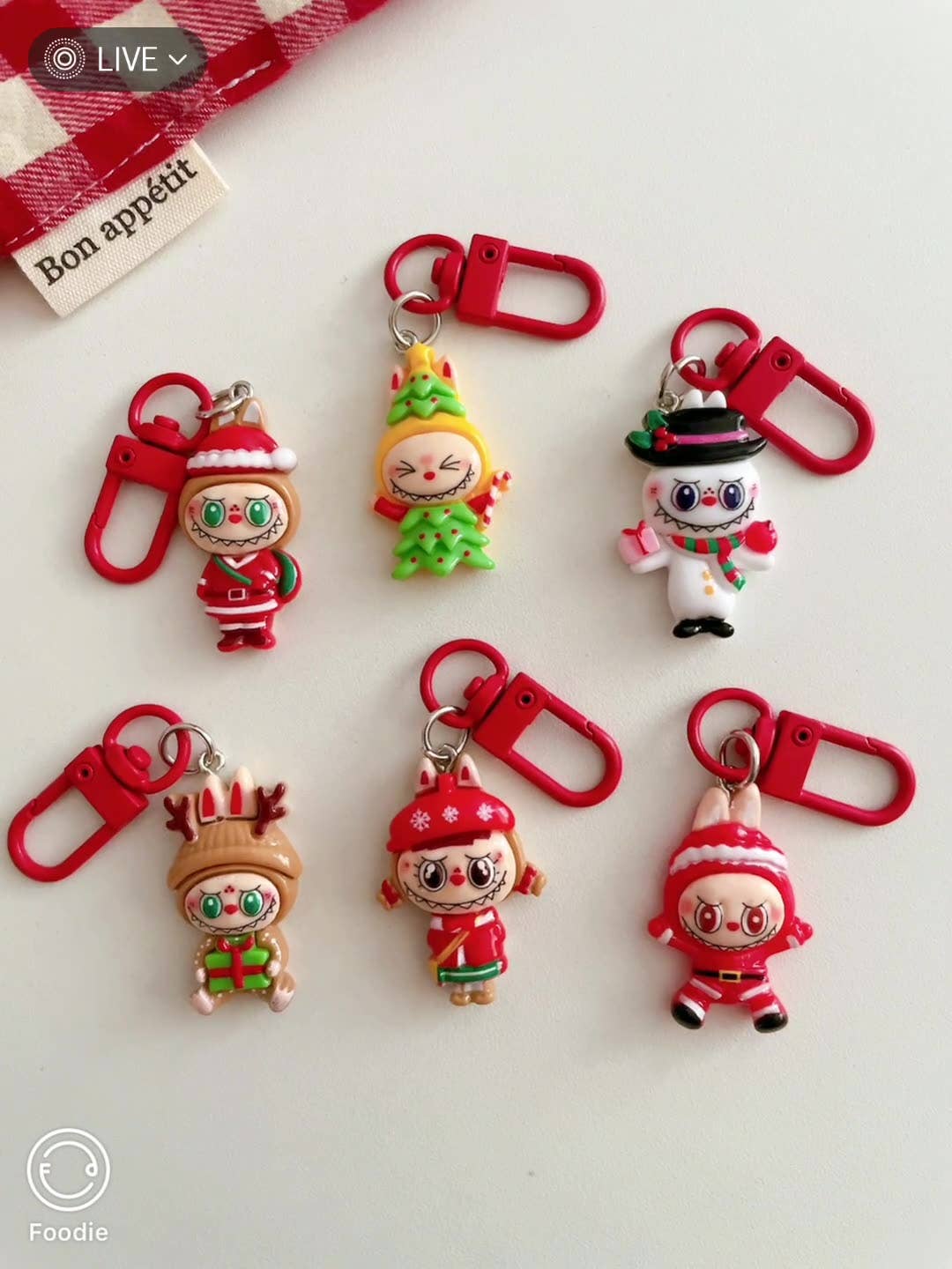 Lilyrosy（Duty free) - Wholesale Keychain - Women's - Hot-Selling  Keychain,Christmas Ornaments6