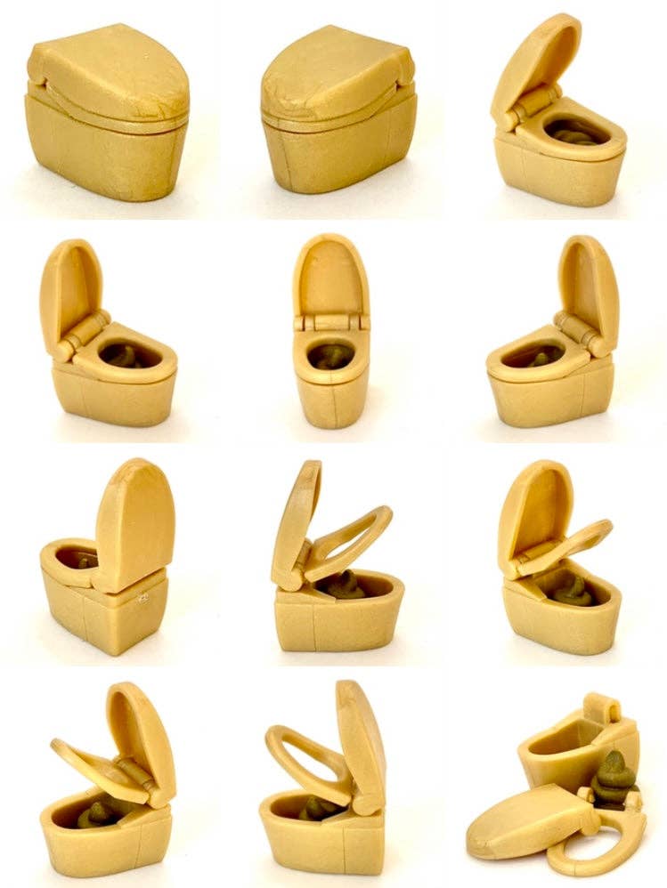 BCmini - Wholesale Eraser - 38009 Iwako Toilet Erasers2