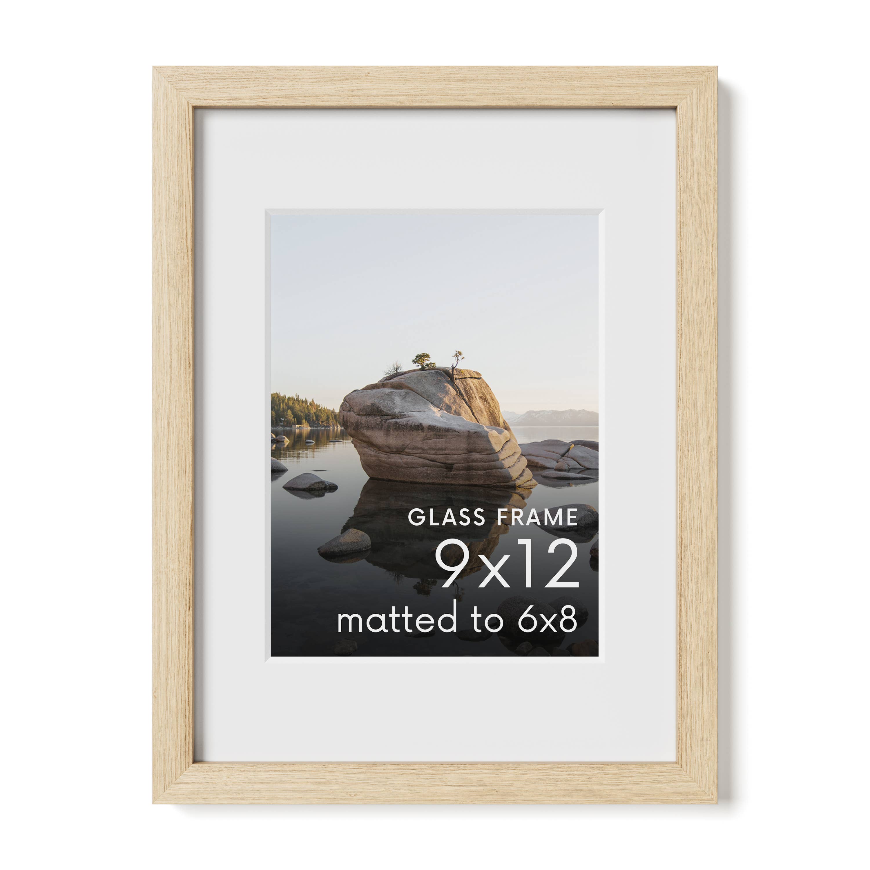 Haus and Hues - Wholesale Picture Frame - Natural Oak Frame with Glass6
