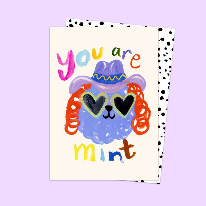 You Are Mint Card for wholesale by Eleanor Bowmer