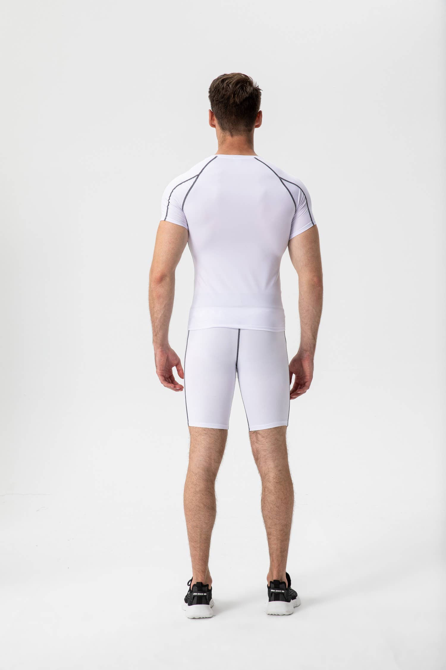 Active by Anna-Kaci - Wholesale Athletic Top - Men's - Men's Compression Short Sleeve Athletic T-Shirt15