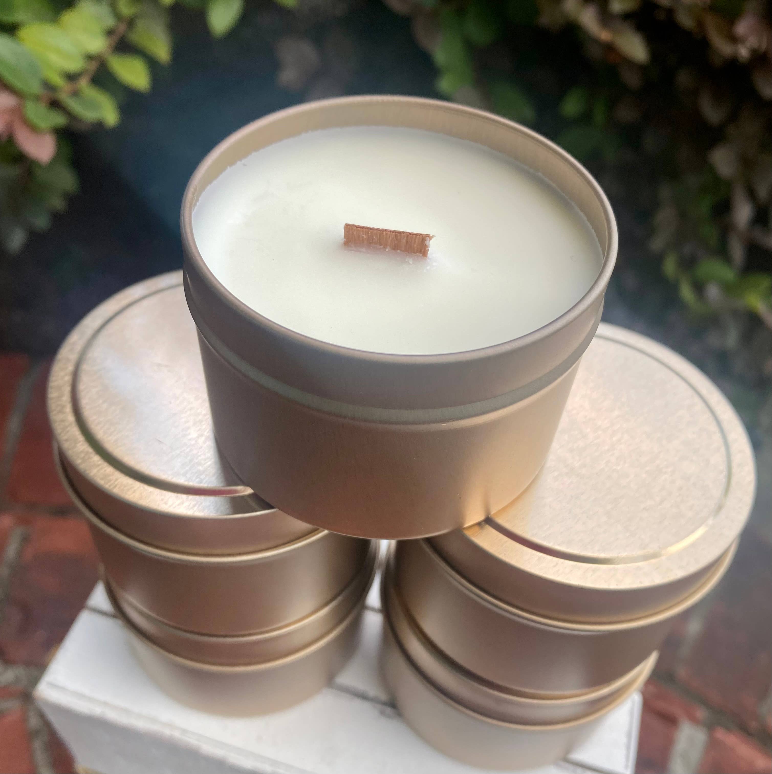 Thy Will Bee Done Apiary - Wholesale Travel Candles - 4oz Private Label Candles, Bulk Soy Wholesale Candles11