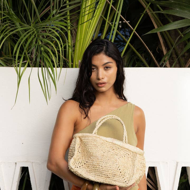 ZanatanyConcepts - Vendita all'ingrosso Borsa da spiaggia - Borsa da spiaggia Clipa (XXL) Borsa tote Paglia di rafia1