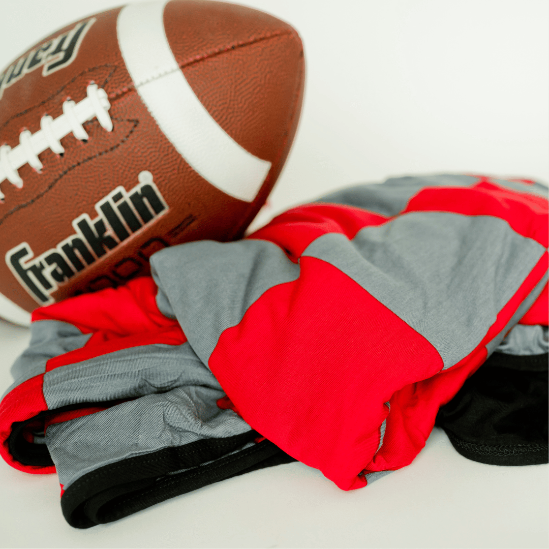 Pipermoon - Vendita all'ingrosso Plaid - Coperta Fasciatoio per Adulti Rossa e Grigia5