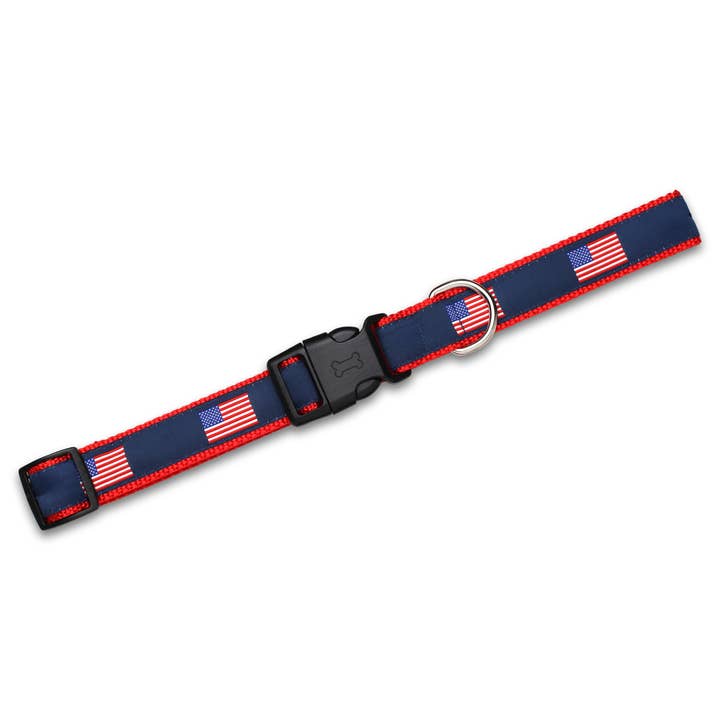 Dog & Me - Wholesale Pet Collar - Dog - American Flag - Dog Collar