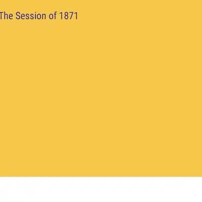 Books by splitShops - Wholesale Book - Adult - The Session of 1871 - Hardcover