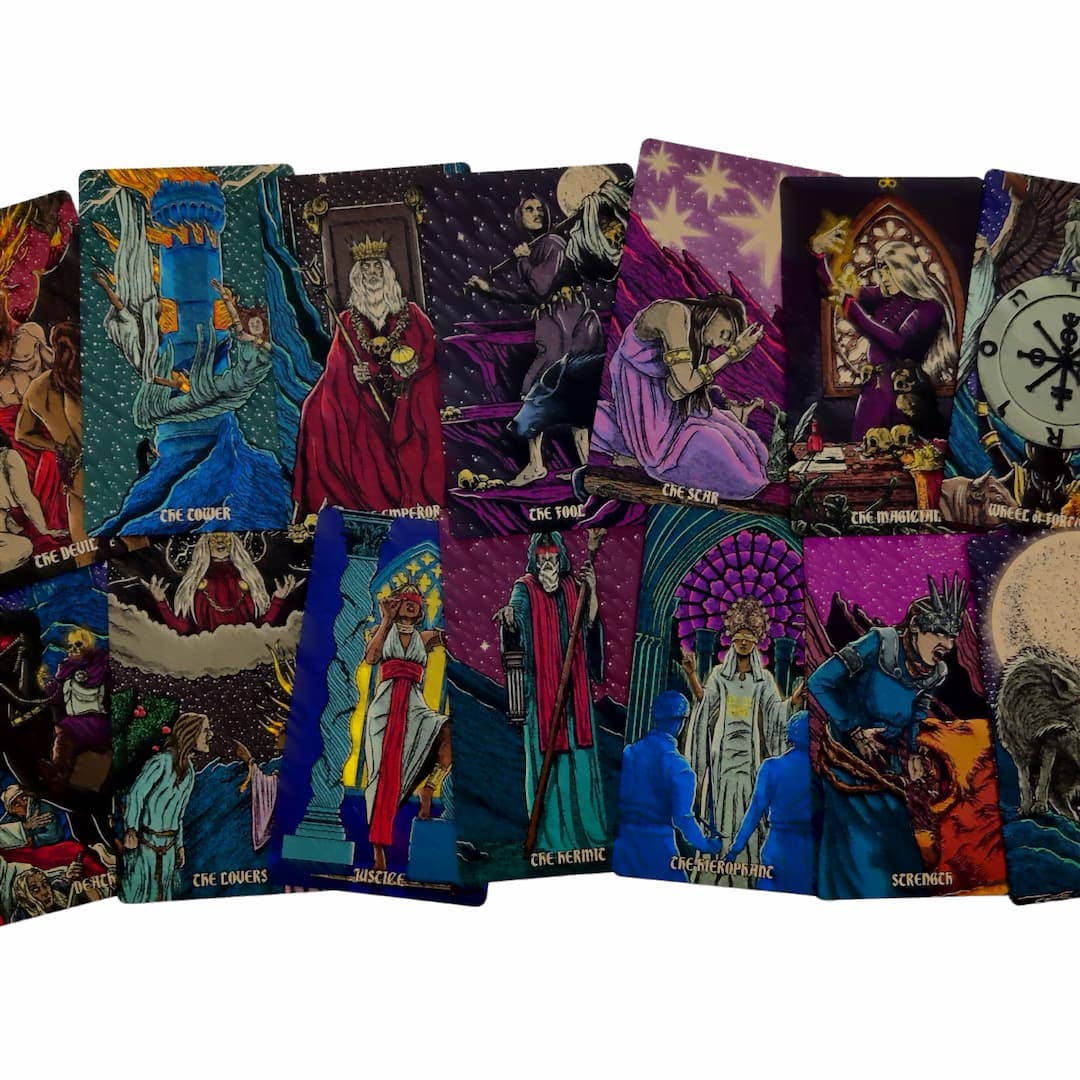 LA MUCI DESIGN - Wholesale Tarot Cards - Dark Reflections Tarot – Shadow Work & Self-Discovery Deck8