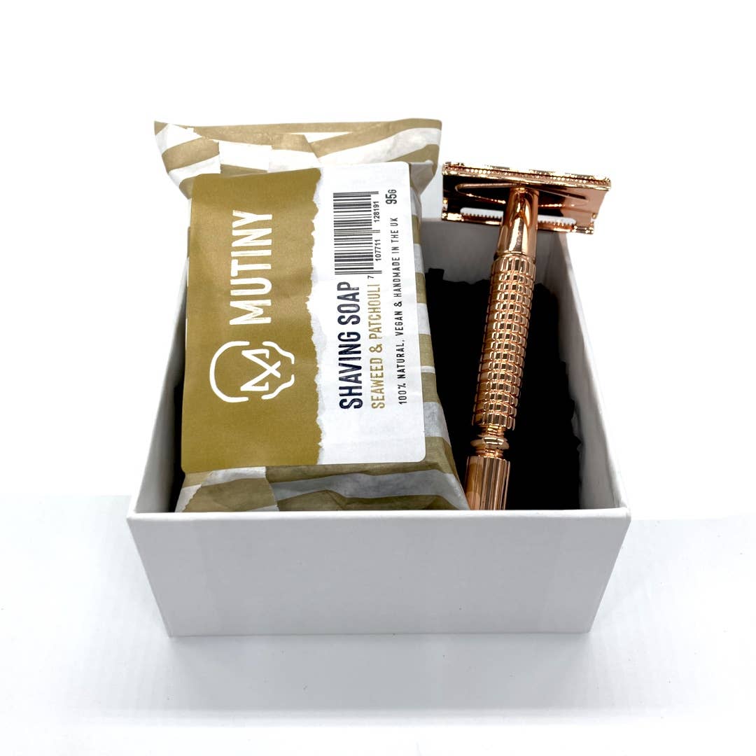 Mutiny Shaving – Conjunto/kit de barbear - Homem por atacado – Mutiny Mini - Algas Marinhas e Patchouli1