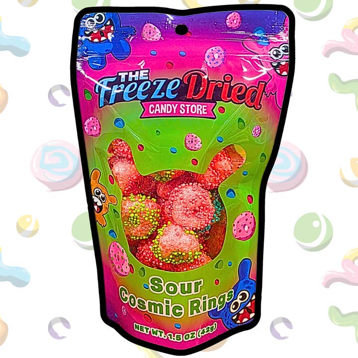 The Freeze Dried Candy Store - Wholesale Gummy - Freeze Dried Cosmic Rings0