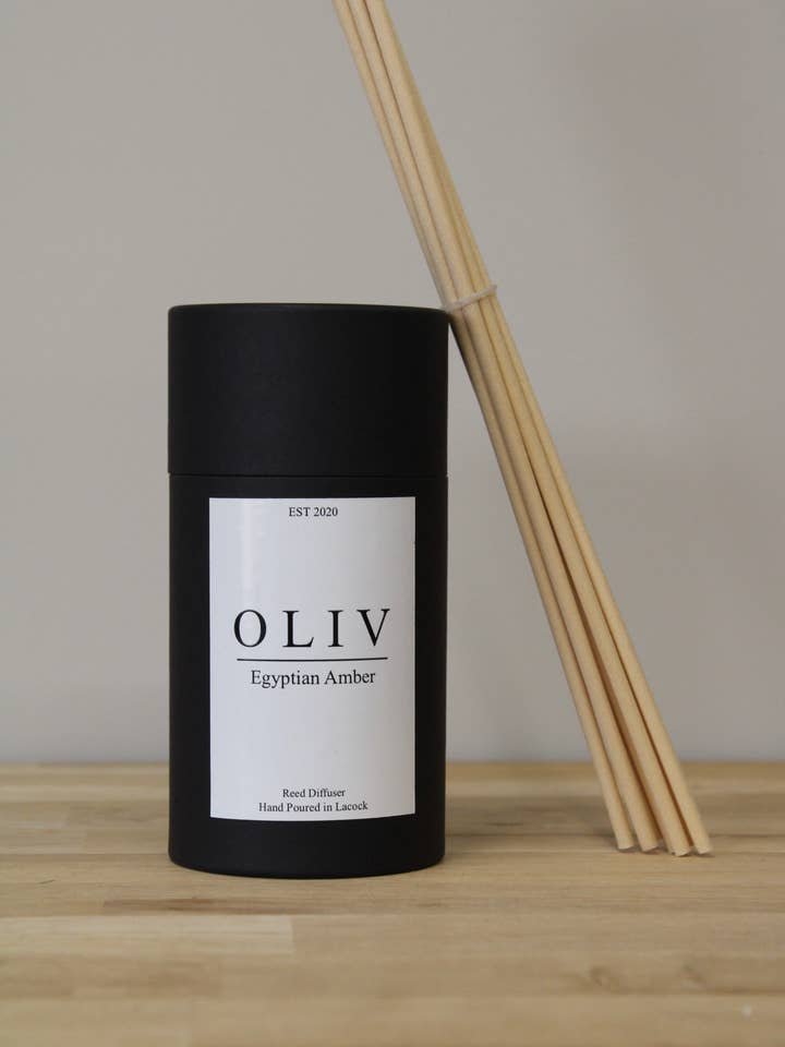 Ägyptischer Bernstein Natürlicher Raumduft mit Stäbchen für den Großhandel von OLIV Homeware