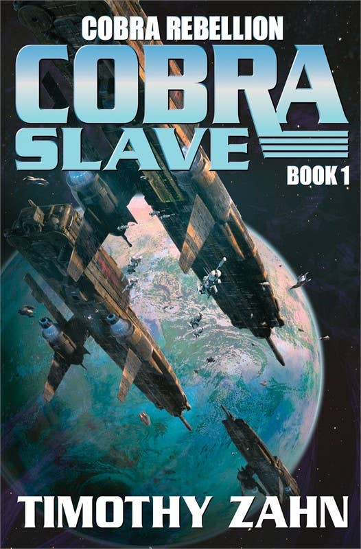Simon & Schuster - Wholesale Science Fiction Novel - Cobra Slave by Timothy    Zahn0