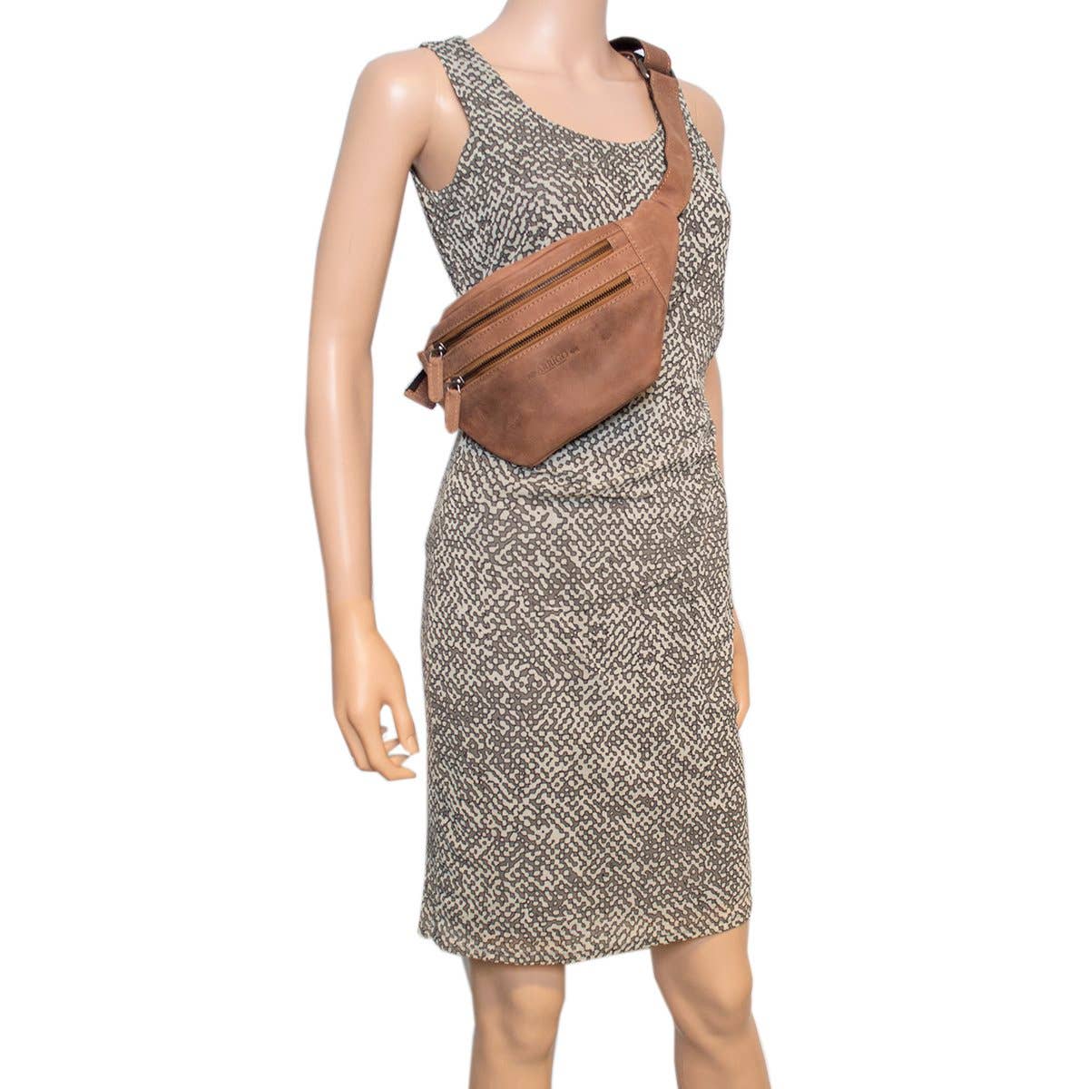 Arrigo - Wholesale Belt Bag - Unisex - Leather Crossbody Bag - Fanny Pack - Belt Bag - 6 colours16