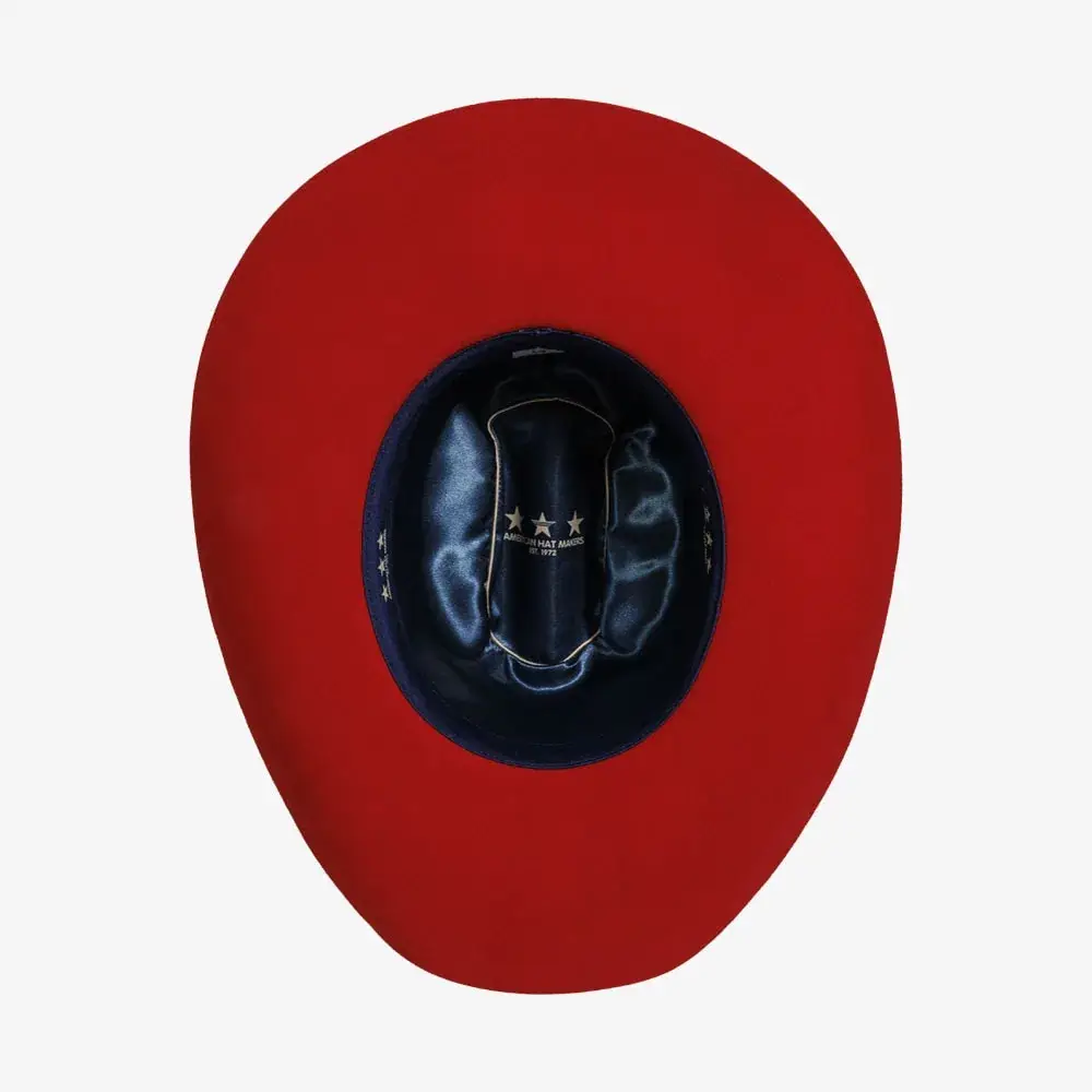 American Hat Makers - Wholesale Cowboyhoed - Uniseks - 100% wollen vilten western cowboyhoed - Style Cattleman19