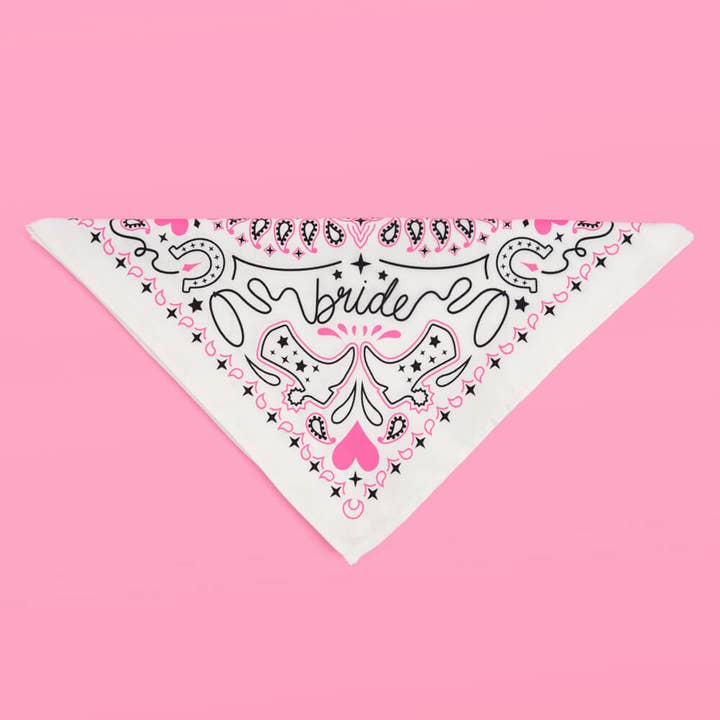 xo, Fetti - Wholesale Bandana - Women's - Bachelorette Bride Rodeo Bandana, Western, Bridal Gag Gift3
