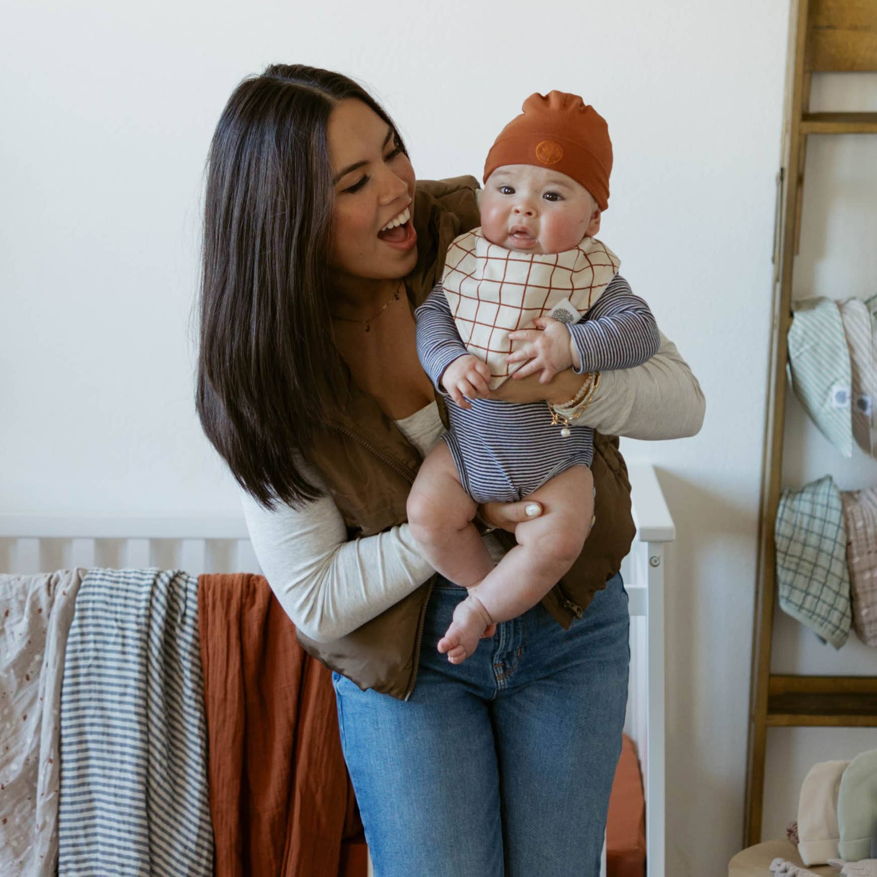 Parker Baby Co. – Großhandel Neugeborenen-Mütze – Baby – Baby-Mützen - 2er-Pack7