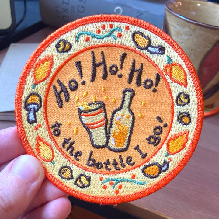 Ho ! Ho ! Ho ! Dessous de Verre Hobbit Patch pour la vente par Nomad Patches