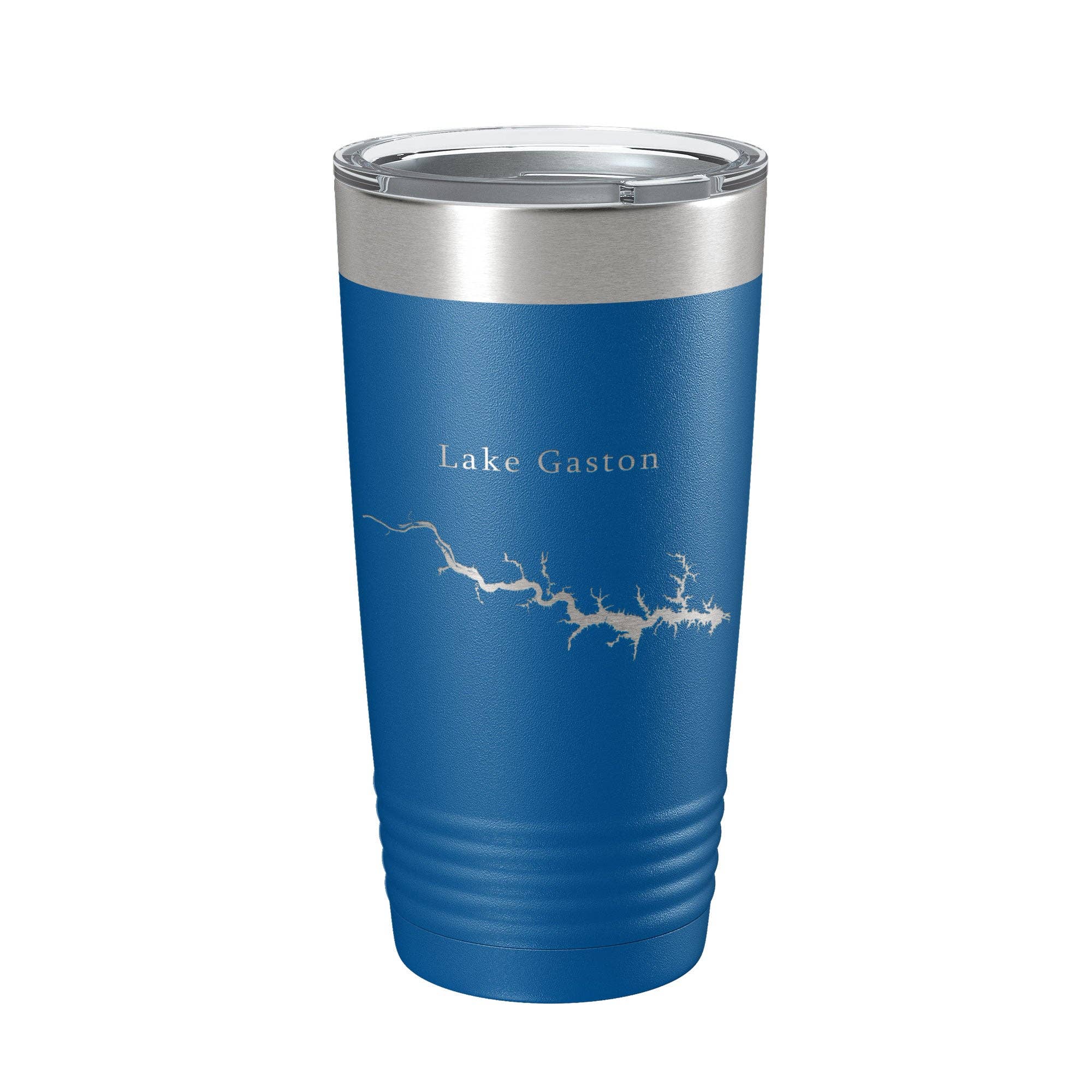 CarveBright - Wholesale Insulated Mug/Tumbler - Lake Gaston Map Tumbler Travel Mug Insulated Laser Engraved Coffee Cup North Carolina Virginia 20 oz11