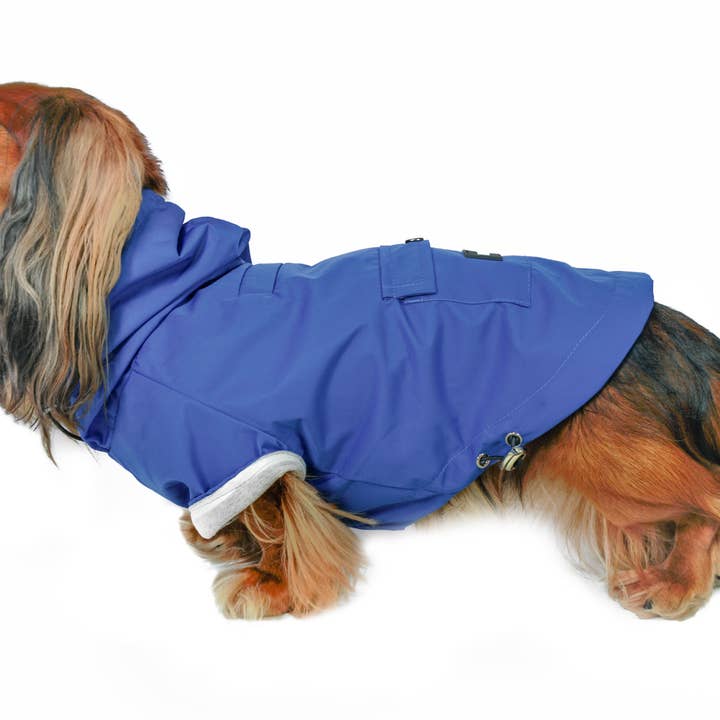 Highland Dog Jacket and Raincoat - Mariner Blue for wholesale by DJANGO