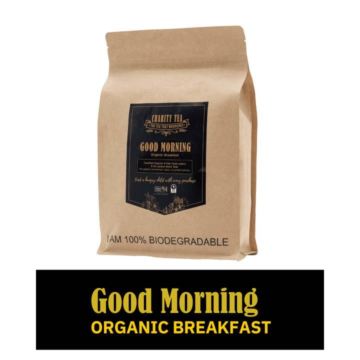 1 Kg Good Morning Organic Breakfast Tea for wholesale by Charity Tea