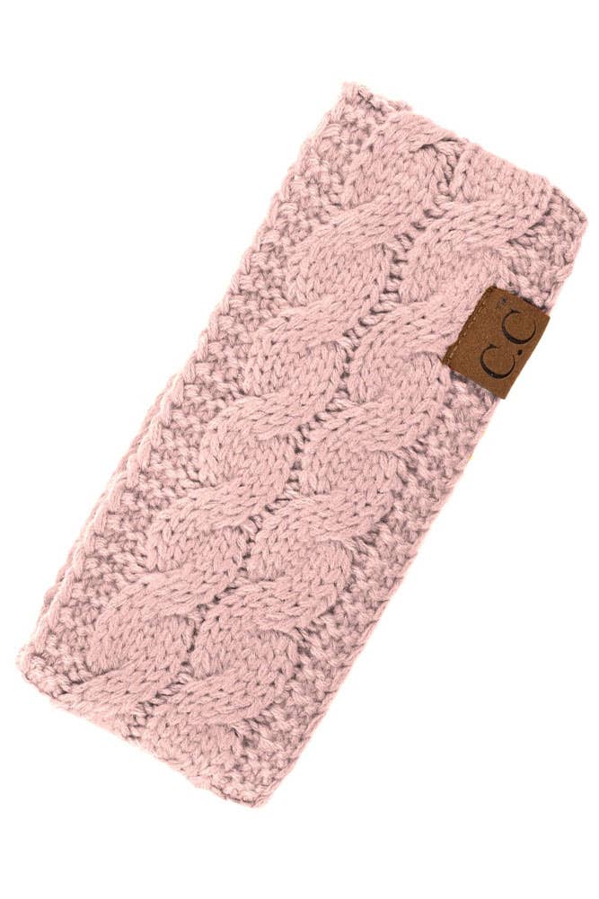 Hana - Wholesale Fashion Headband - Women's - C.C Cable Knit Solid Headband46