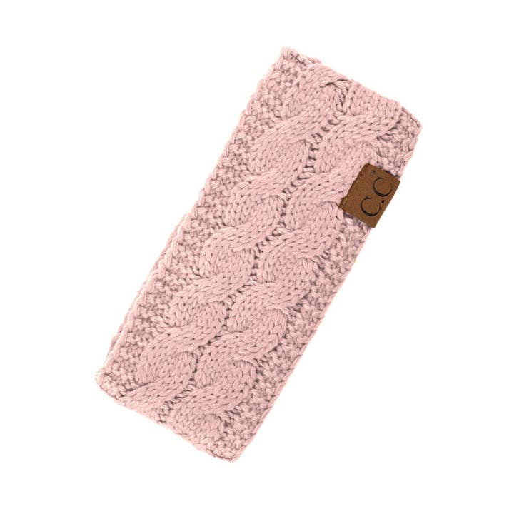 Hana - Wholesale Fashion Headband - Women's - C.C Cable Knit Solid Headband46