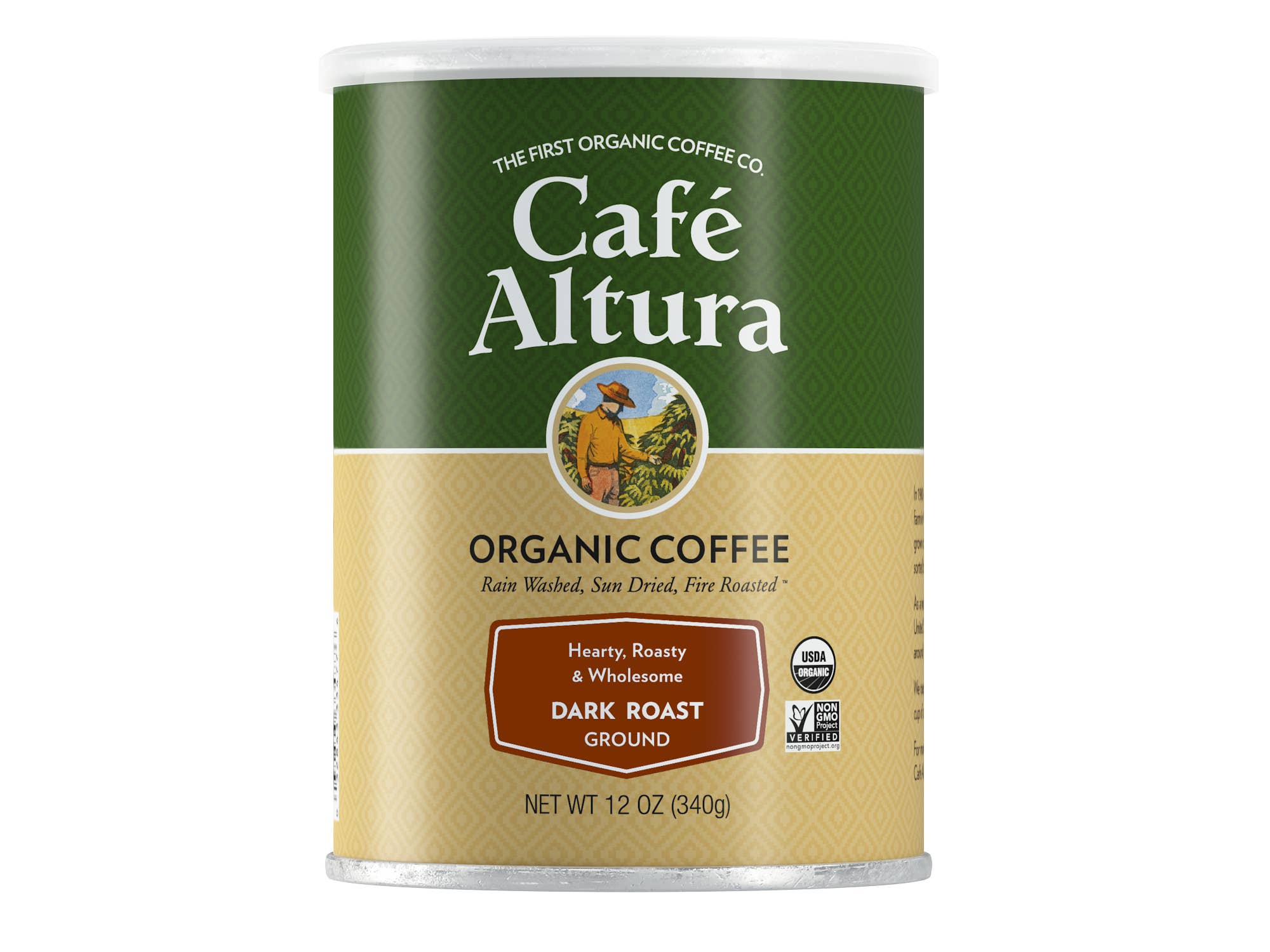 Cafe Altura - Wholesale Ground Coffee - Organic Café Altura Dark Roast - 12oz Ground Coffee