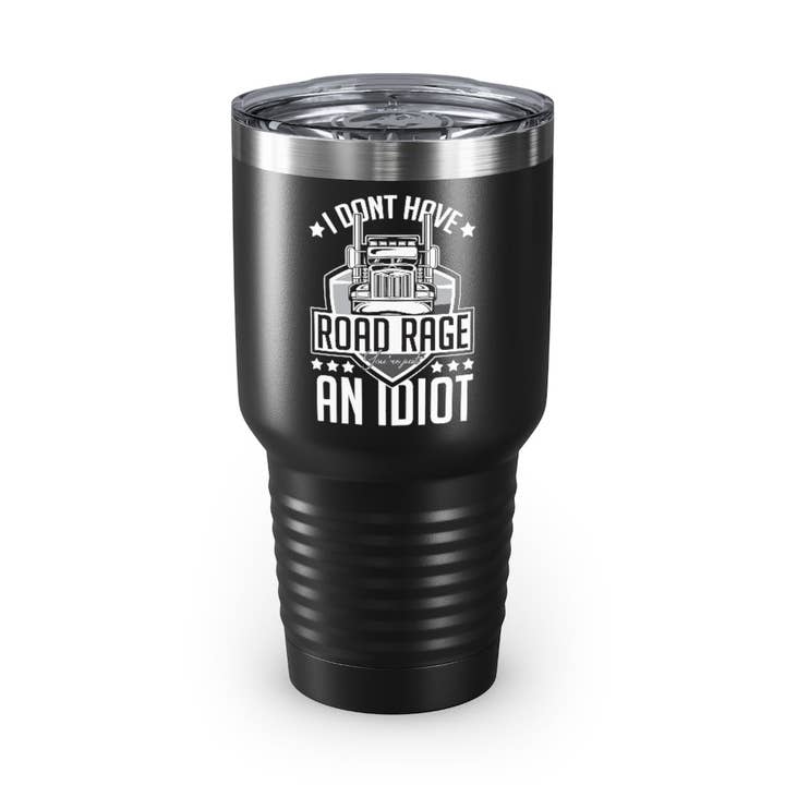 Gobelet en acier inoxydable de 30 oz, couleurs humoristiques, rage, provoquant une prise de colère, exprimant des dictons, nouveauté, indignation pour la vente par Teegarb LLC