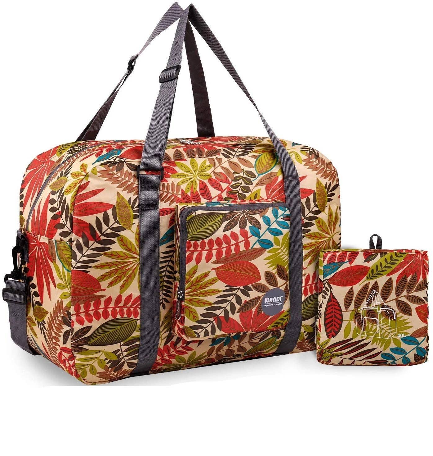 wandf - Wholesale Weekender Bag - Unisex - 40L Travel Duffel Bag Nylon Carry on Weekender Overnight20