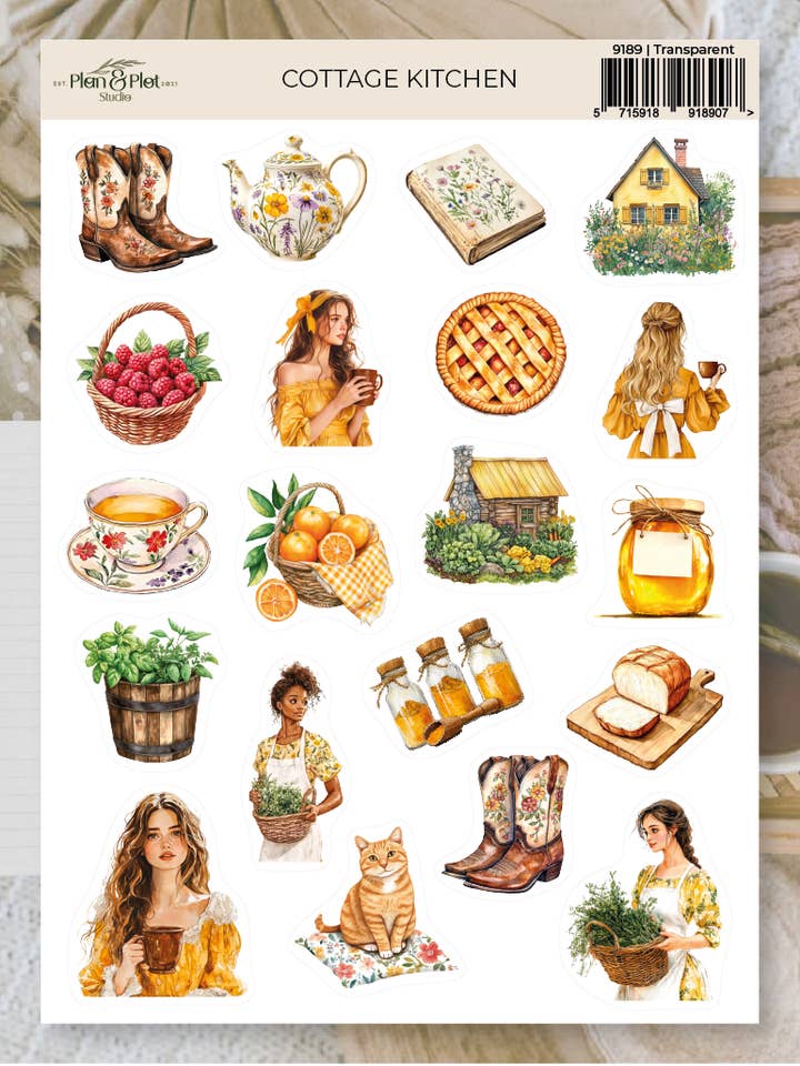 Stugkök | Klistermärken för wholesale av Plan & Plot Studio