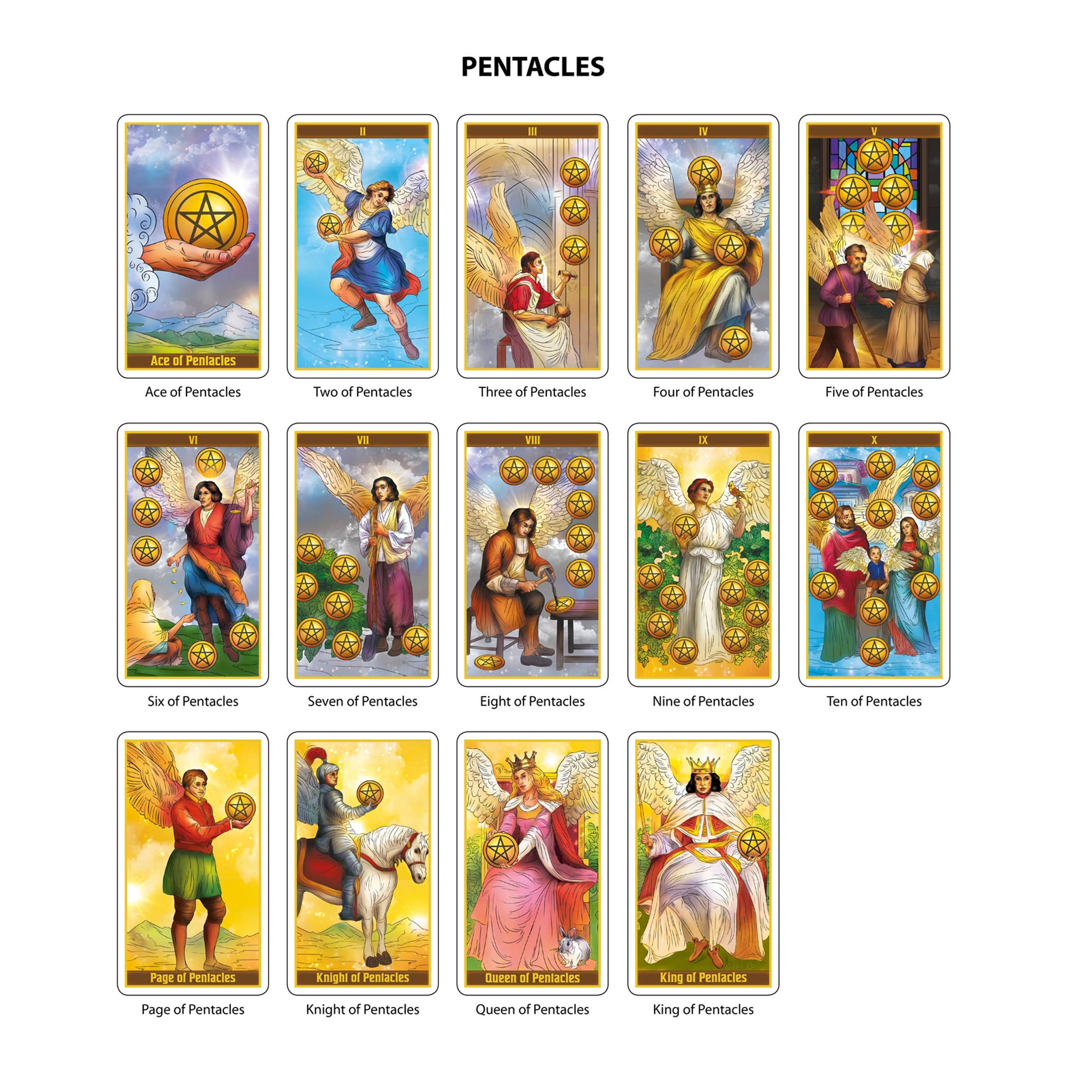 Da Brigh Tarot - Wholesale Tarot Cards - The Angels Tarot Cards Deck9