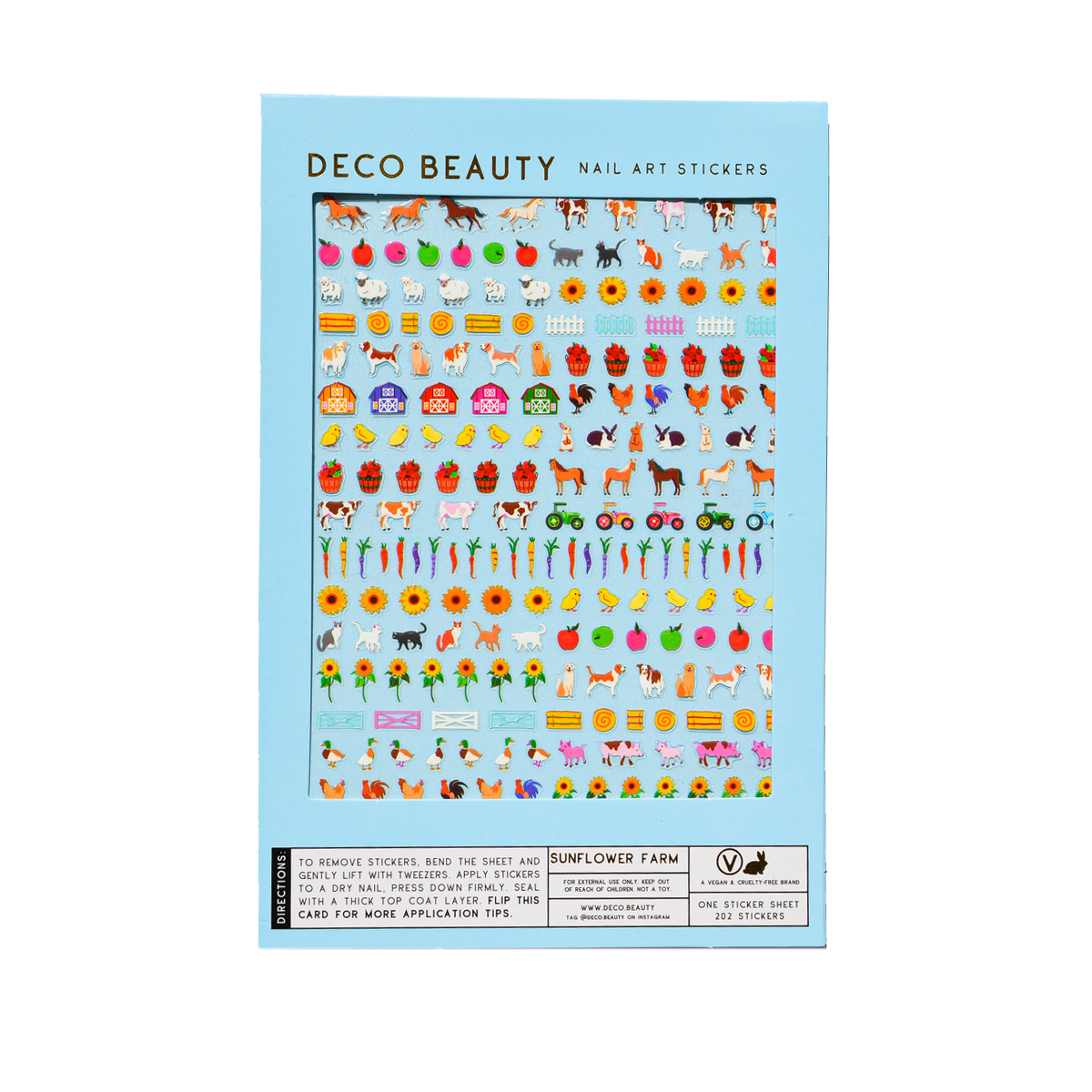 Deco Beauty - Wholesale Nail art/sticker - Nagelkunststickers - ZONNEBLOEMBOERDERIJ4