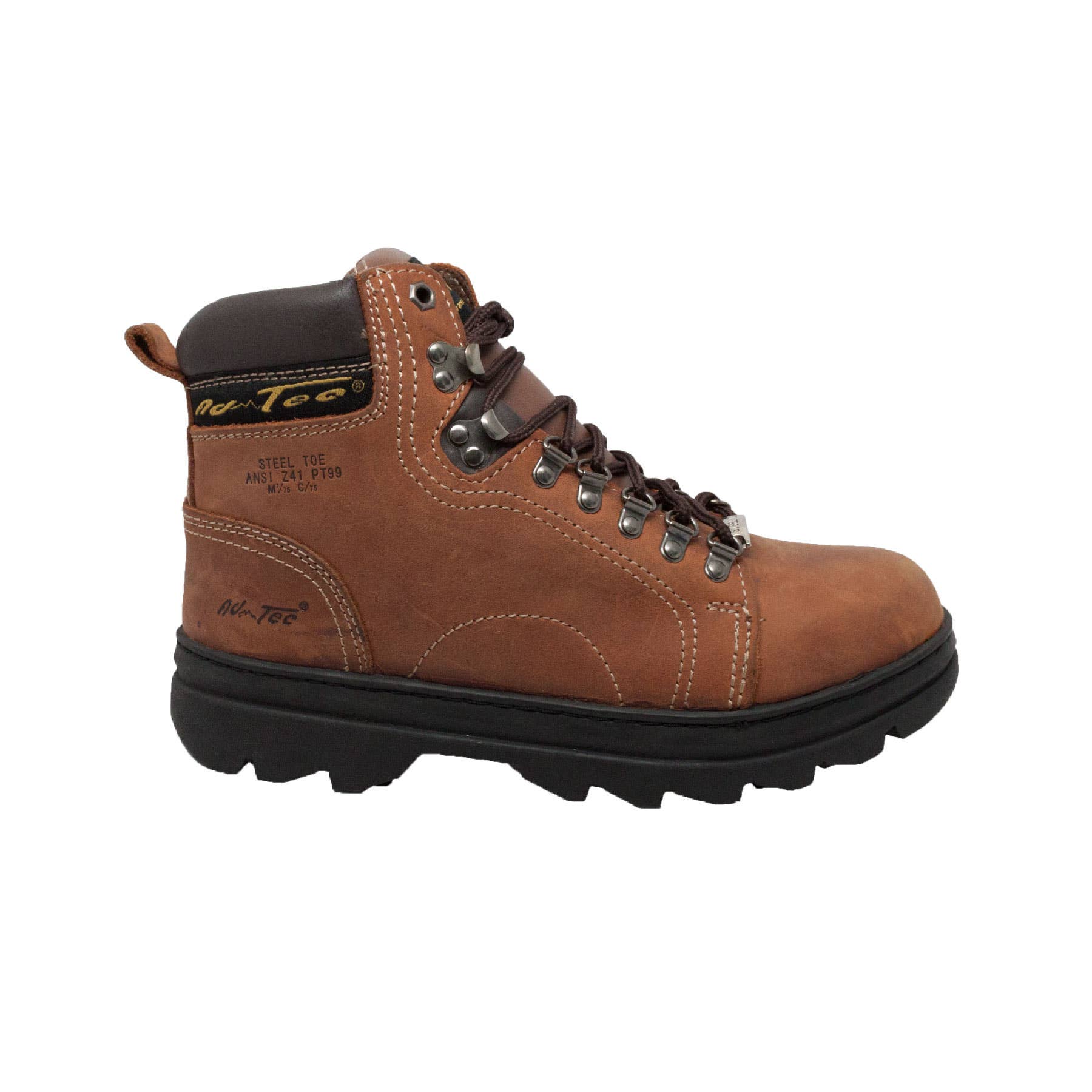 AdTec - Wholesale Hiking Boots - Men's - 1977: Men's 6" Work Boot- [Steel Toe]4