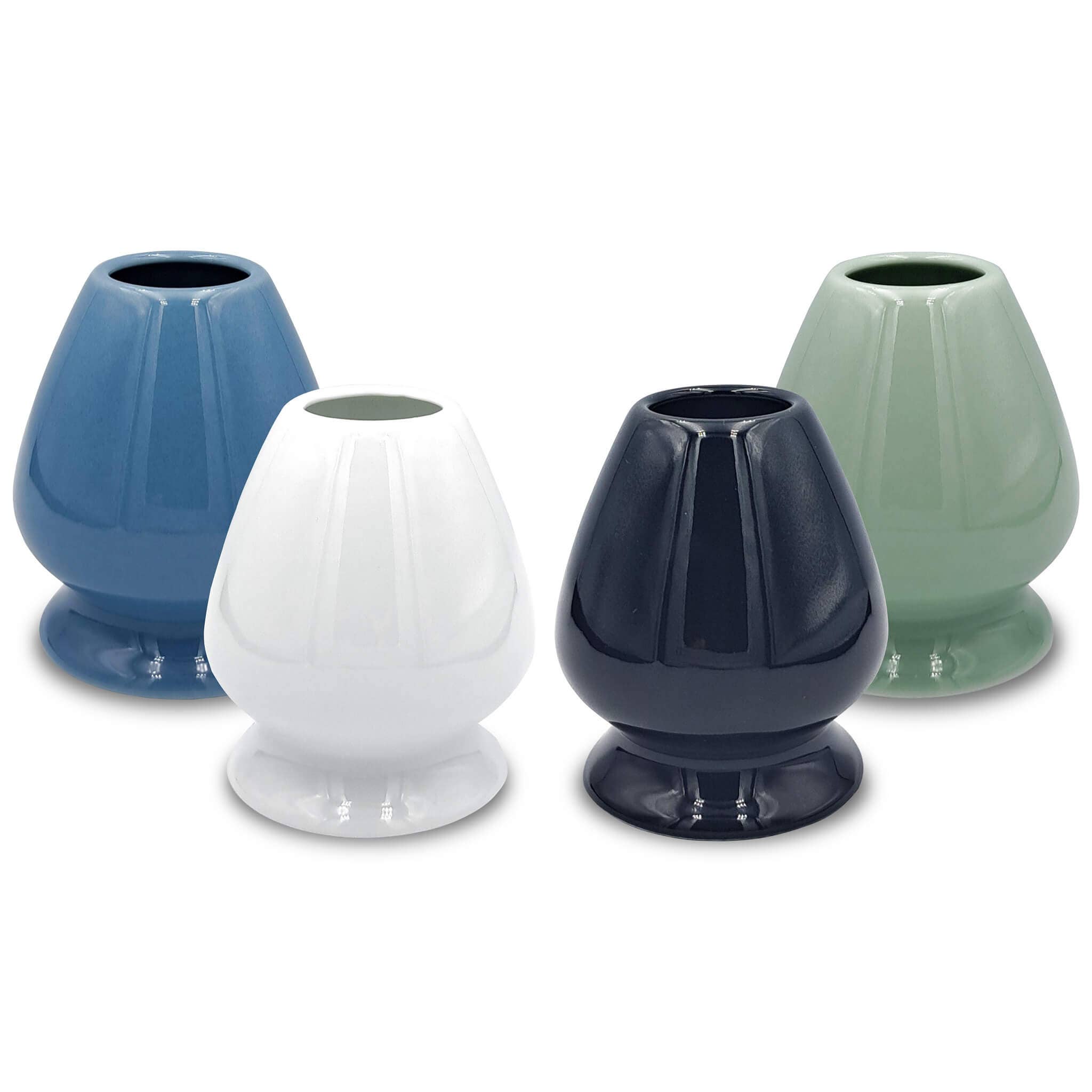 Matcha Passion GmbH - Wholesale Whisk - Matcha whisk holder Kusenaoshi white made of ceramic3