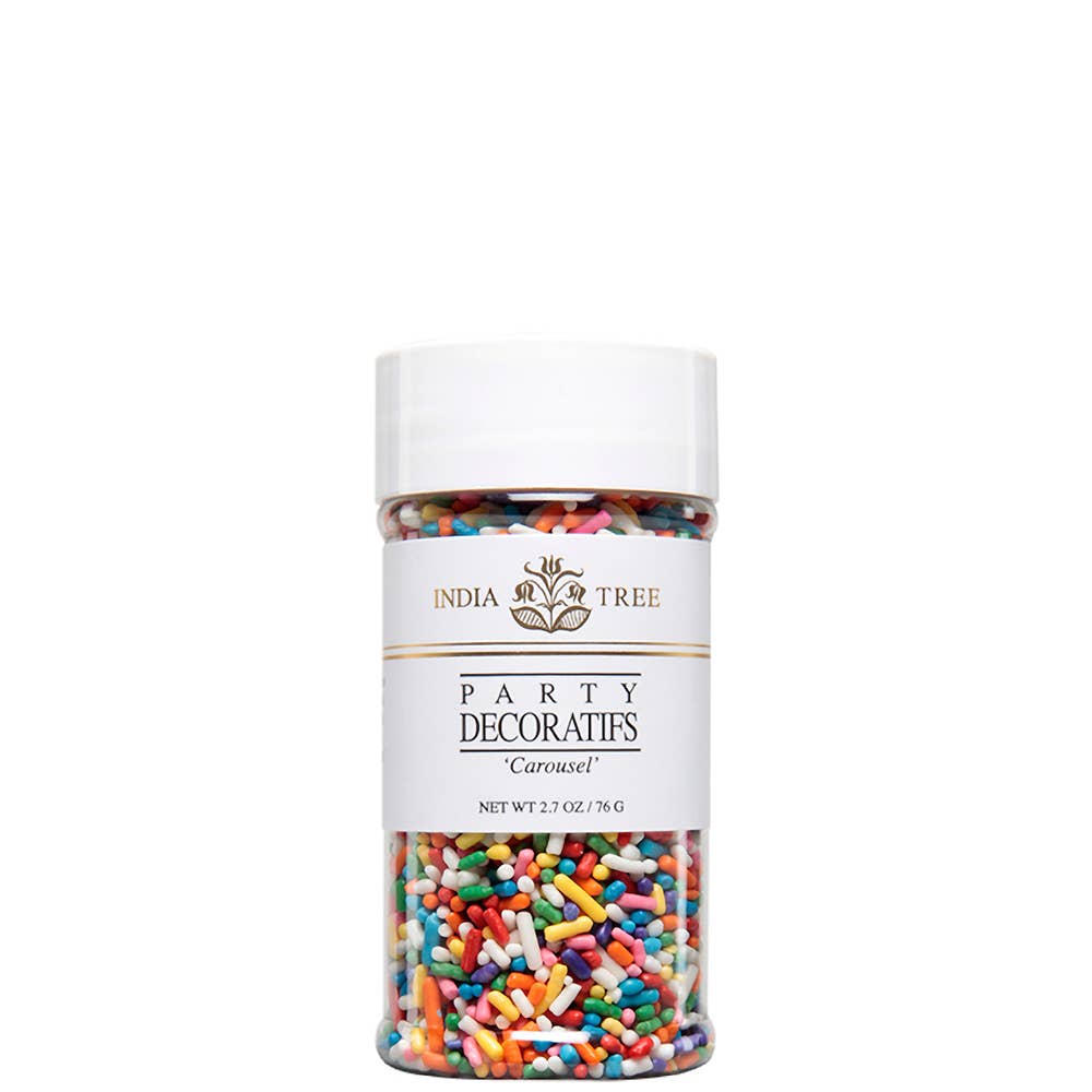 India Tree - Wholesale Sprinkles - Carousel Multi-Colored Rainbow Sprinkles1