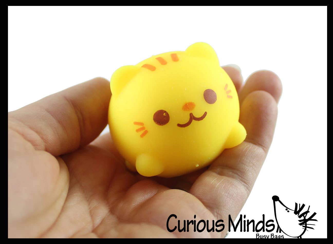Curious Minds Toys - Wholesale Fidget Toy - Kids - 1 Soft Mini Kawaii Animal Stress Ball - Sensory Fidget Stres13