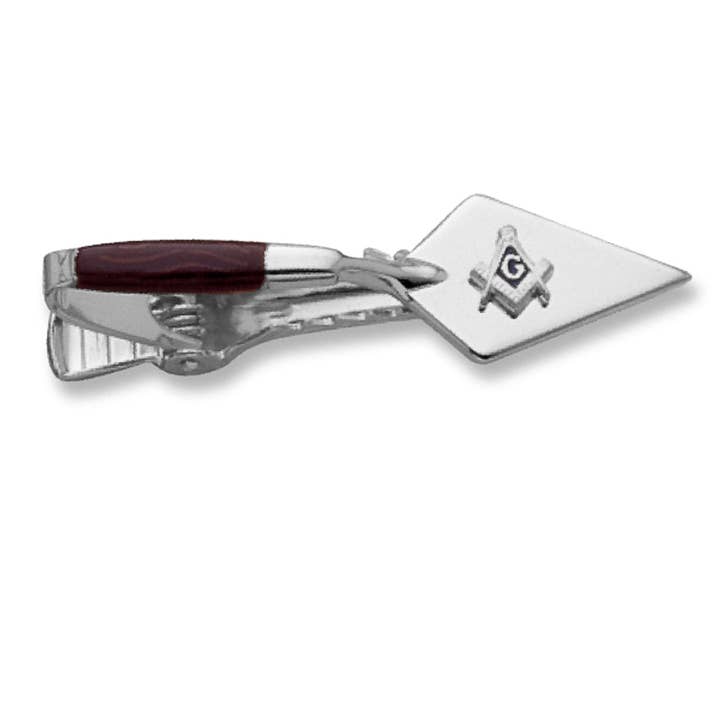 Speidel - Wholesale Tie Clip - Men's - Masonic Shovel Tie Bar
