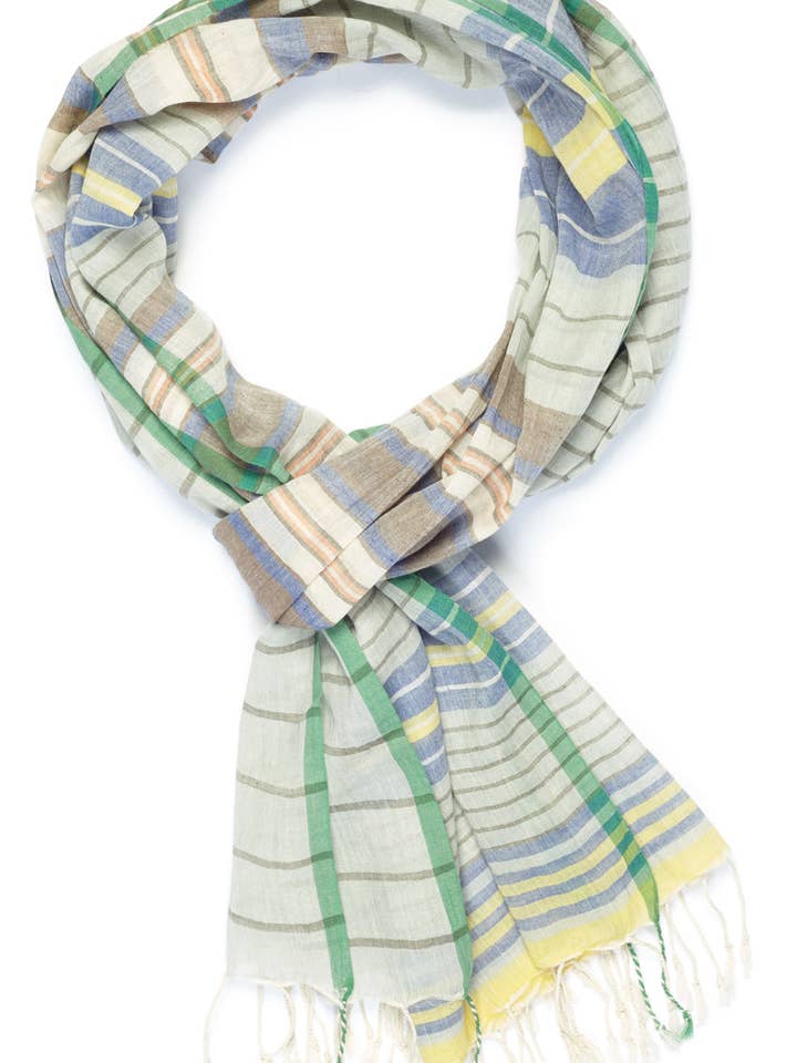 Åkande — Grøn for engroshandel hos Indigo Handloom