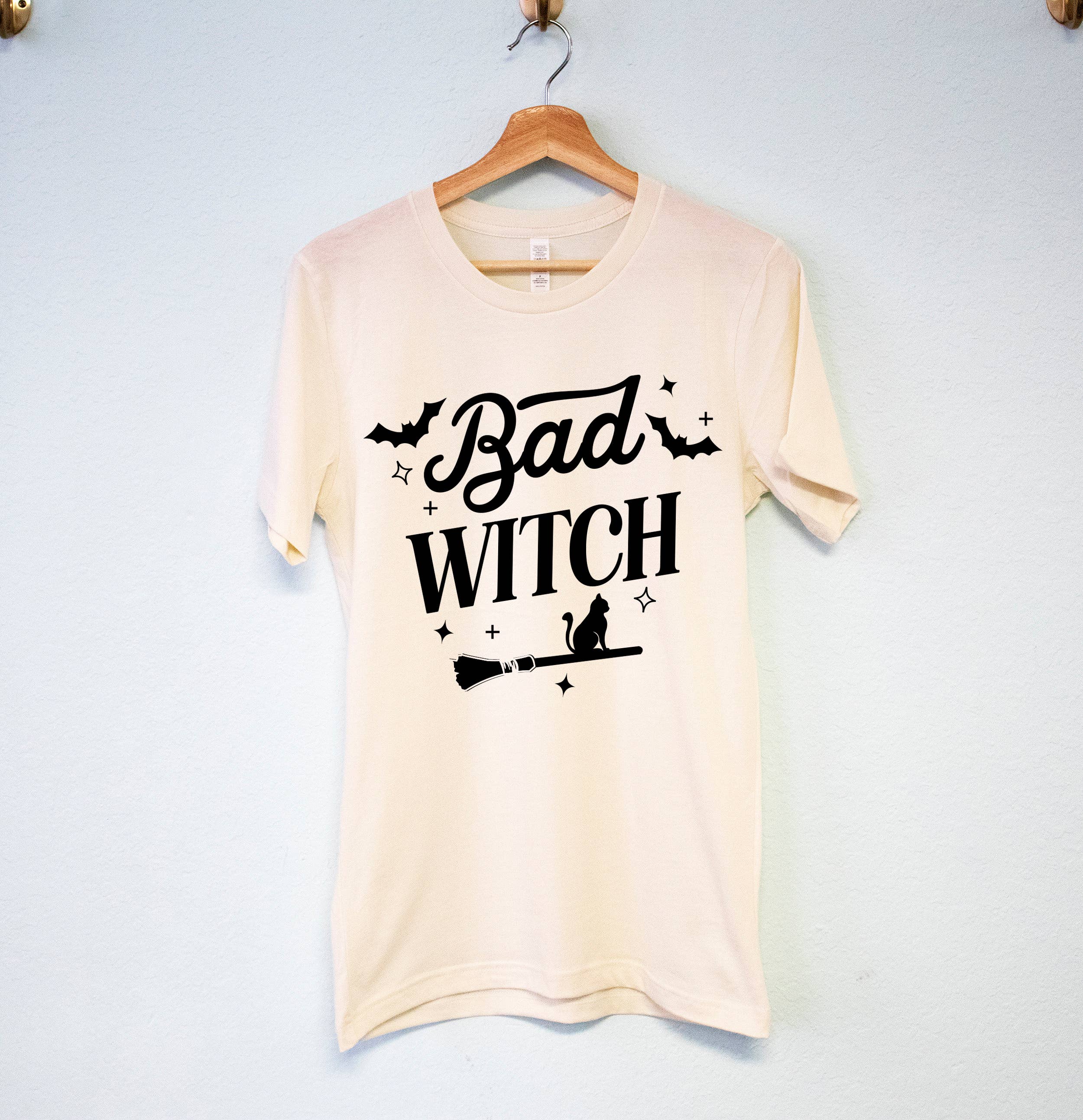 Nobullwoman Apparel - Wholesale Screen Printed T-Shirt - Women's - Good Witch or Bad Witch Women's HALLOWEEN T-Shirt1