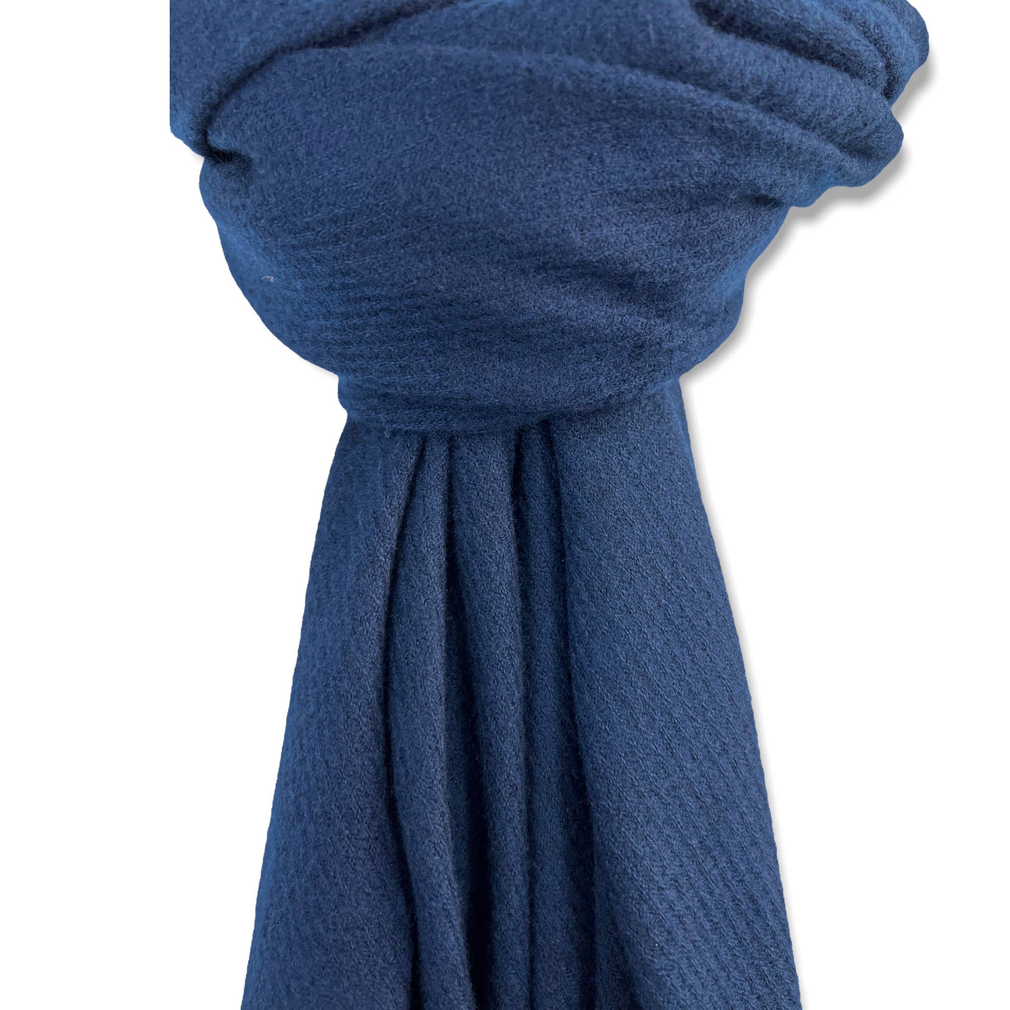 London Scarves – wholesale Scarf – Women's – Plain cashmere mix ribbed winter scarf with tassel9