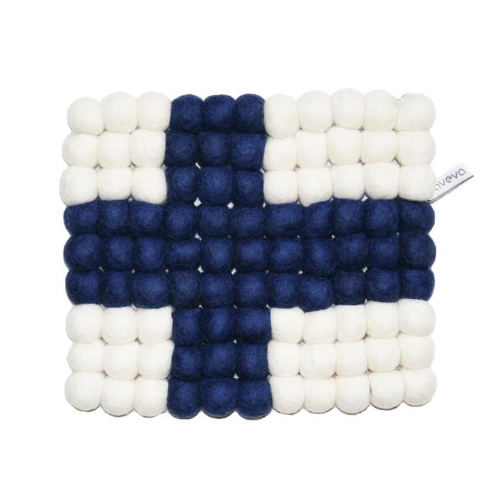 Scandinavian Specialties - Wholesale Trivet - Trivet - Rectangular Wool Flag Trivets3